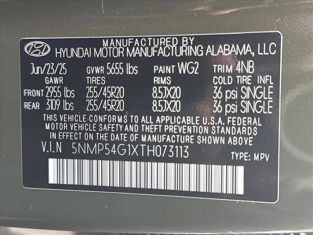 New 2026 Hyundai Santa Fe Calligraphy FWD image 20