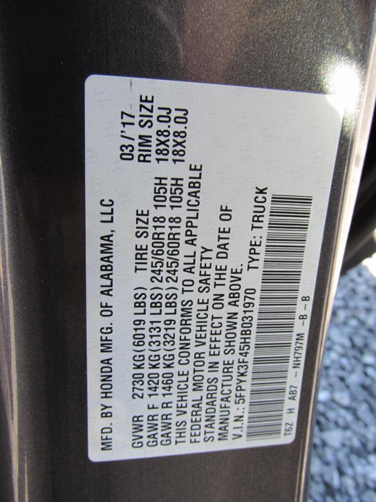 Used 2017 Honda Ridgeline RTS image 23