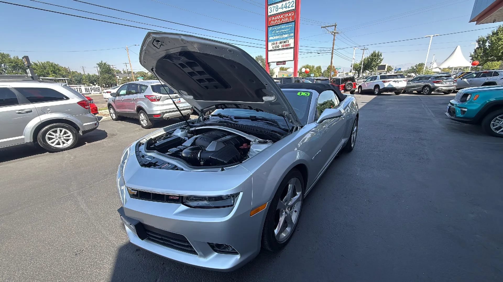 Used 2015 Chevrolet Camaro SS w/ RS Package RWD image 10