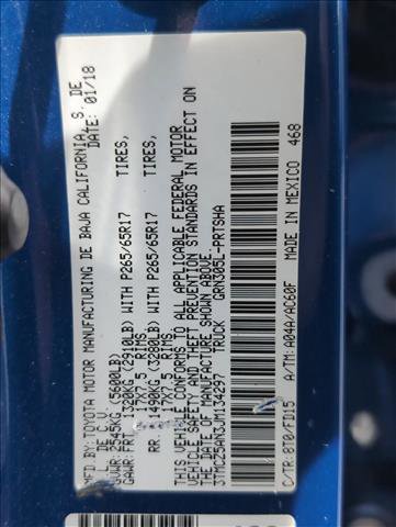 Used 2018 Toyota Tacoma TRD Sport w/ Technology Package image 27