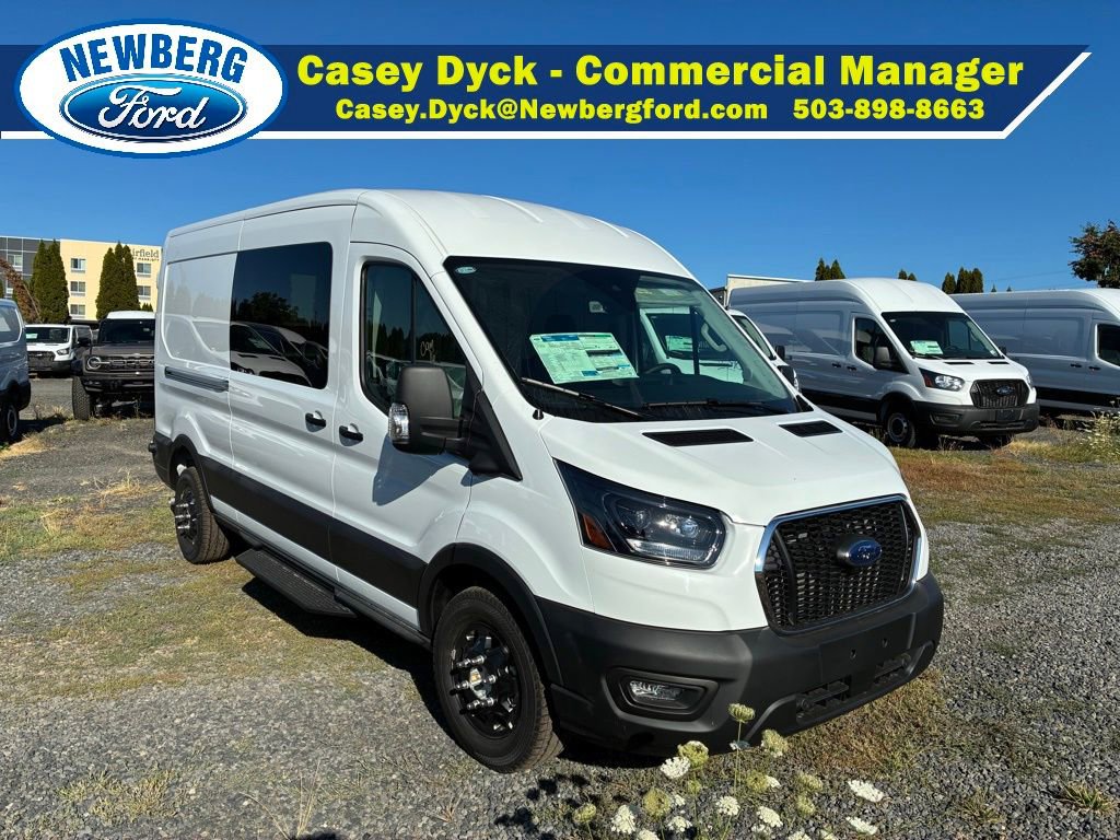 New 2025 Ford Transit 350 148 Medium Roof AWD w/ Upfitter Package