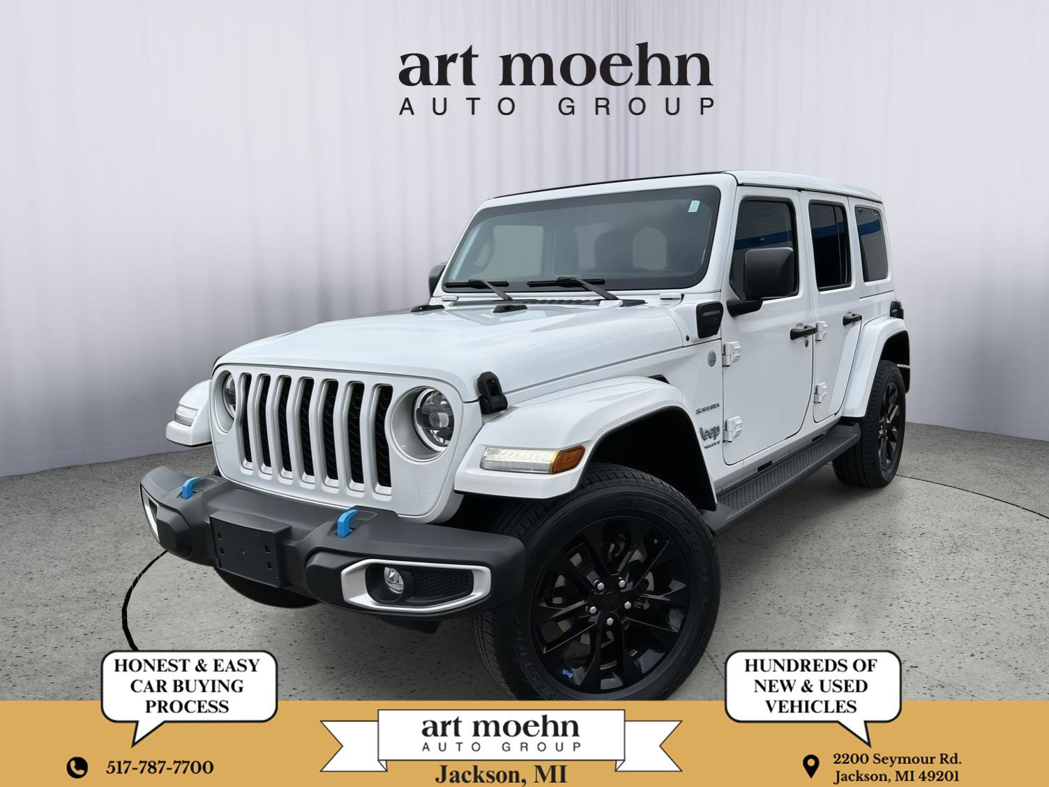 Used 2023 Jeep Wrangler Unlimited Sahara w/ Cold Weather Group AWD/4WD image 1