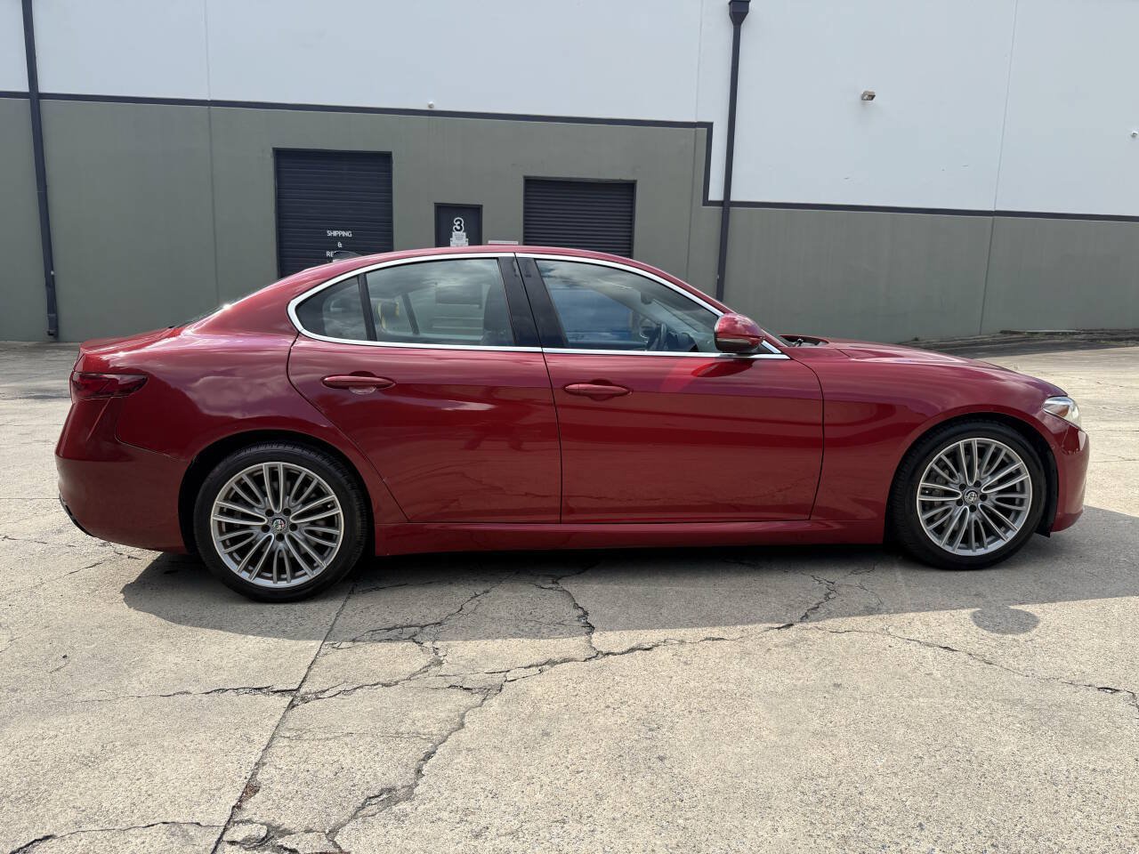 Used 2017 Alfa Romeo Giulia Ti w/ TI Lusso Light Wood Package RWD image 11