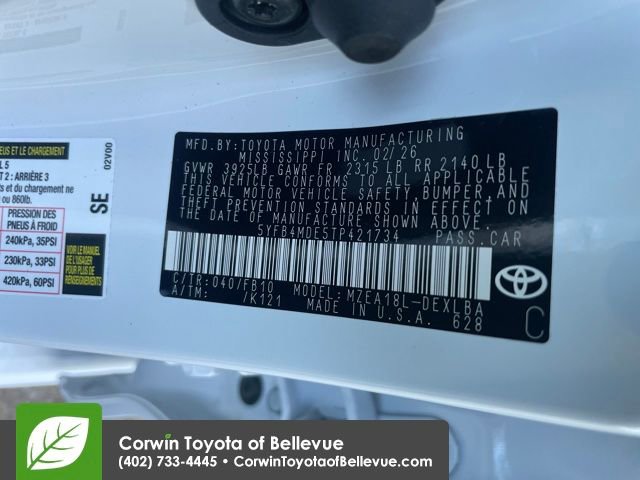 New 2026 Toyota Corolla LE FWD image 28