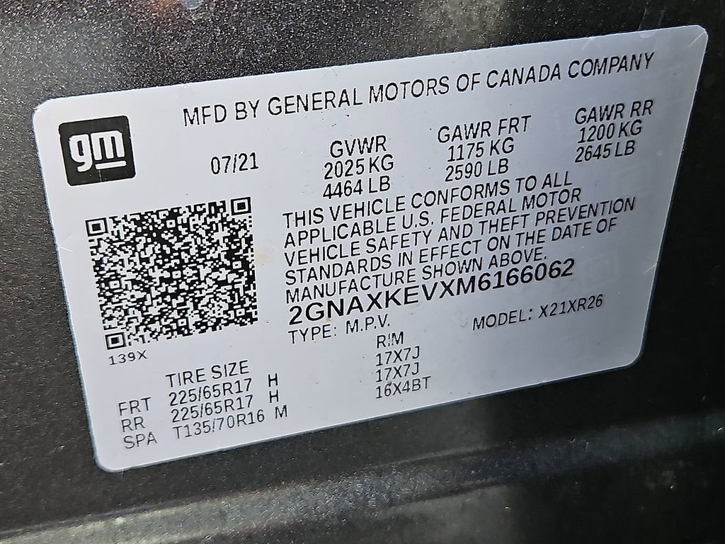 Used 2021 Chevrolet Equinox LT image 28