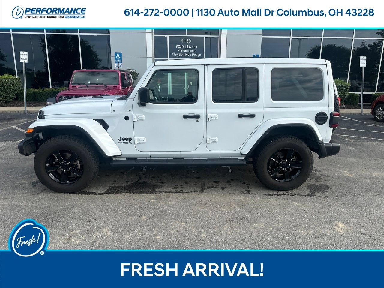 Used 2021 Jeep Wrangler Unlimited Sahara AWD/4WD image 7