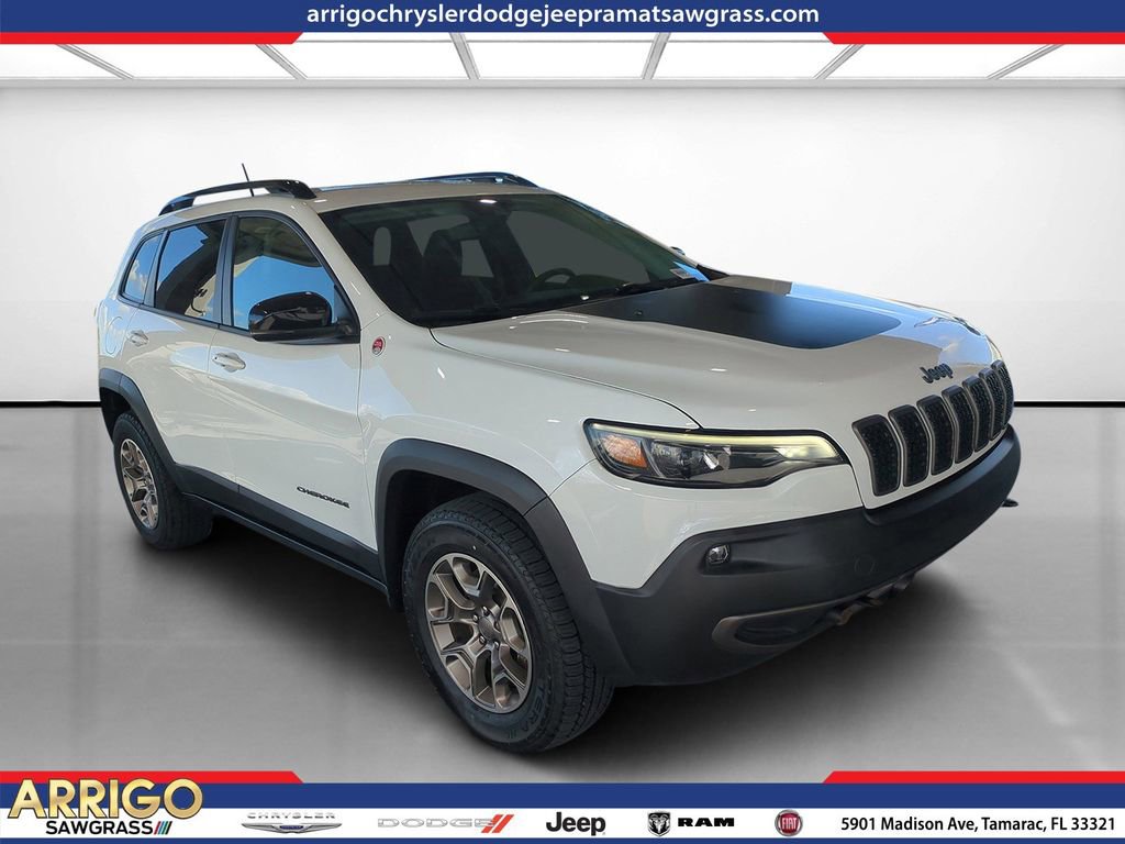 Certified 2022 Jeep Cherokee Trailhawk image 1