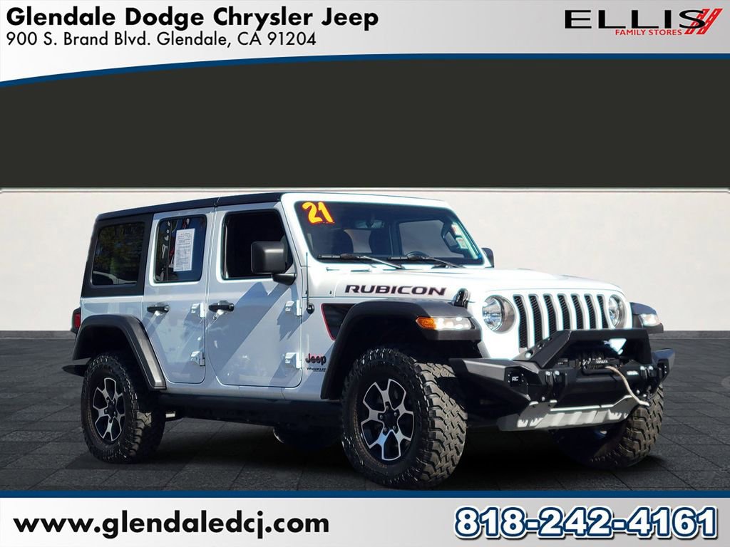 Used 2021 Jeep Wrangler Unlimited Rubicon image 1