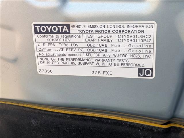 Used 2012 Toyota Prius Four image 23