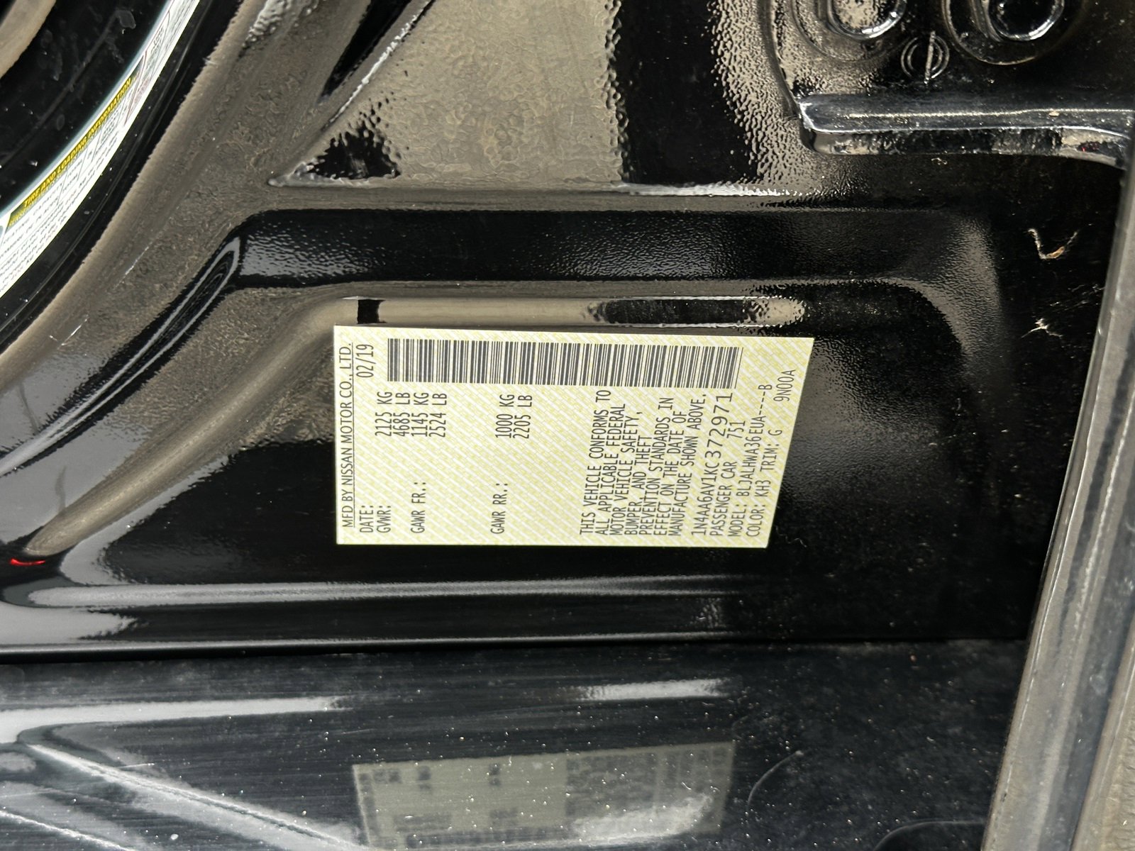 Certified 2019 Nissan Maxima Platinum w/ Illumination Package image 35