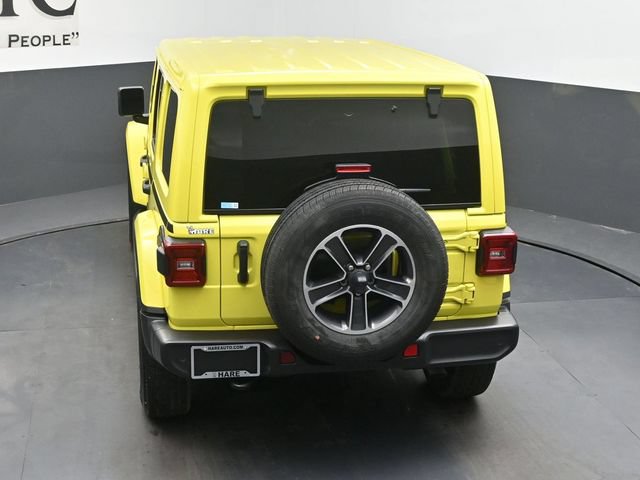 Used 2023 Jeep Wrangler Unlimited Sahara w/ LED Lighting Group AWD/4WD image 56