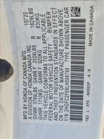 Used 2020 Honda Civic LX image 25