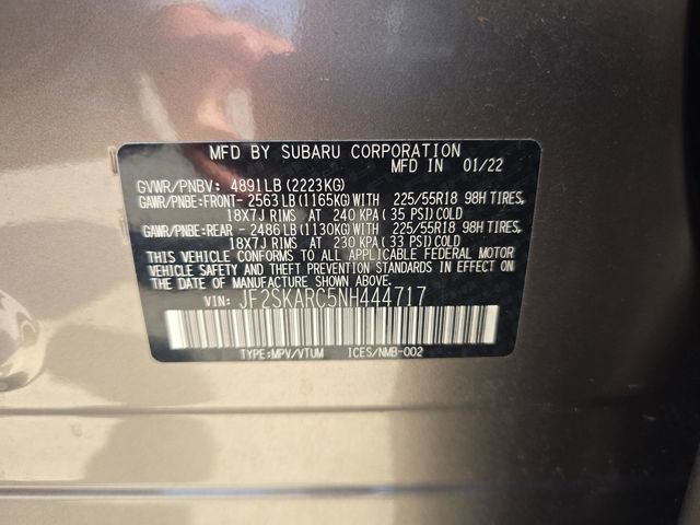 Certified 2022 Subaru Forester Touring w/ Popular Package #3 image 30