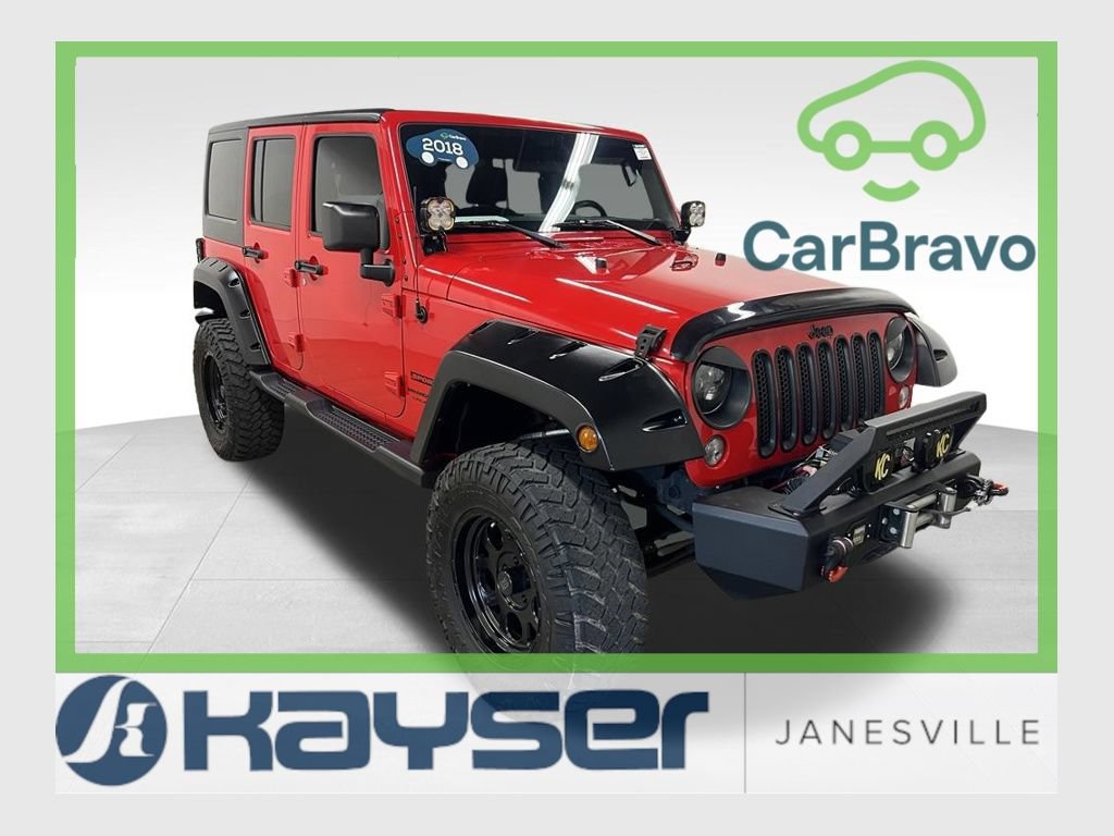 Used 2018 Jeep Wrangler Unlimited Sport w/ Connectivity Group
