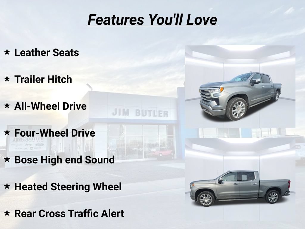 Used 2024 Chevrolet Silverado 1500 High Country AWD/4WD image 23