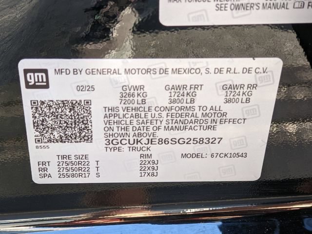 Certified 2025 Chevrolet Silverado 1500 High Country AWD/4WD image 42