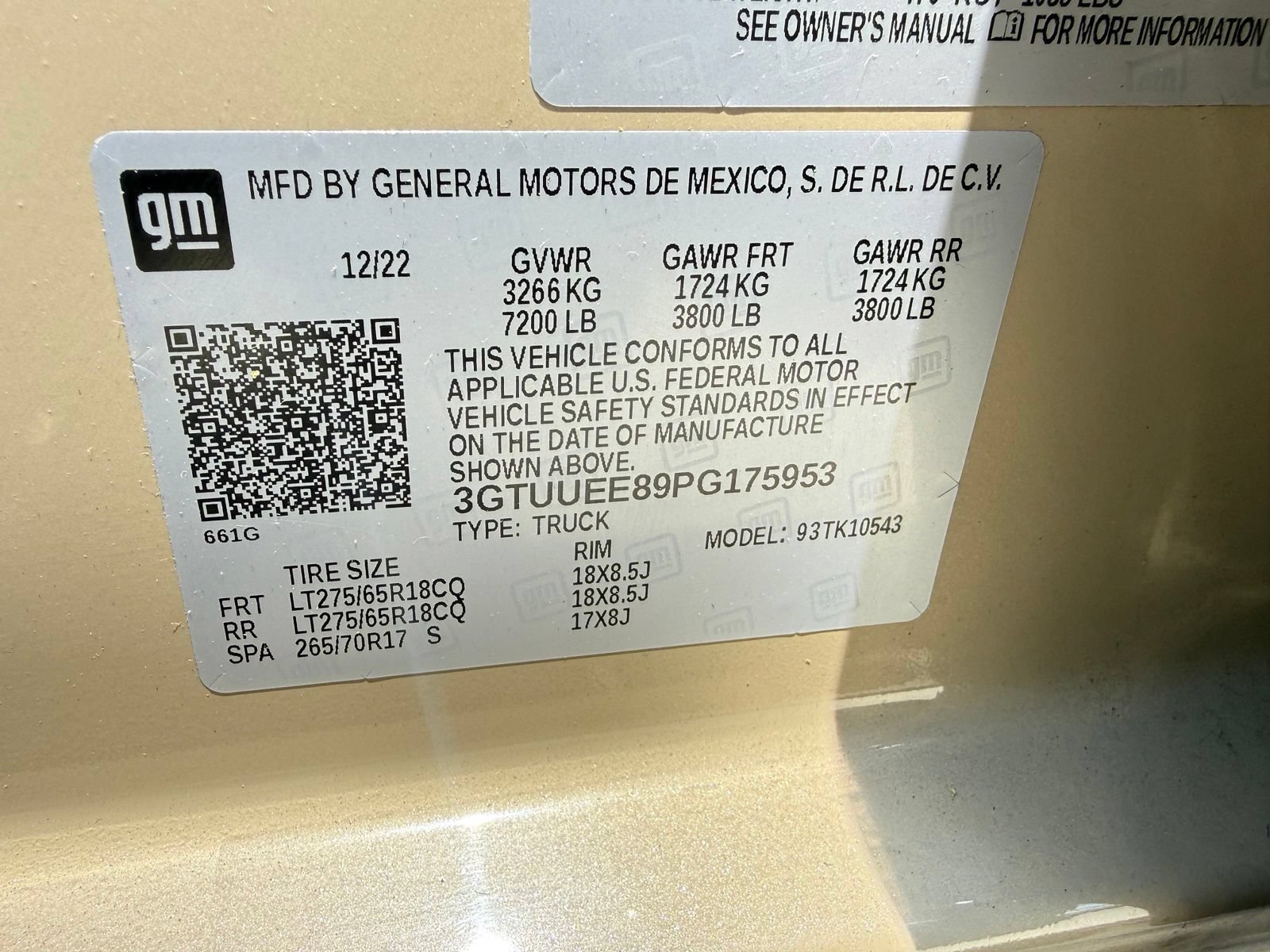 Used 2023 GMC Sierra 1500 AT4 w/ AT4 Premium Package AWD/4WD image 10