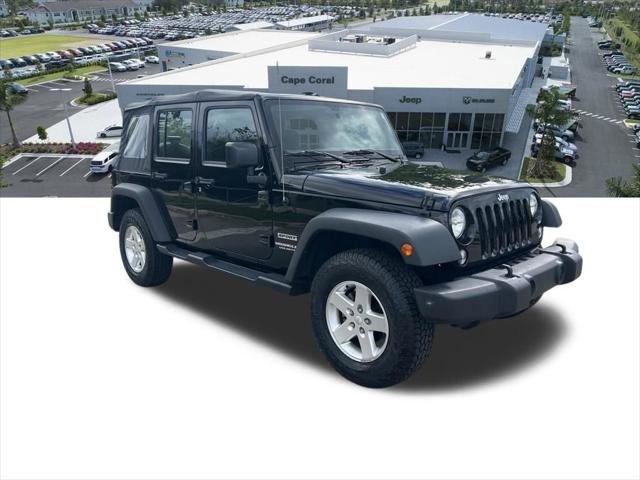 Certified 2016 Jeep Wrangler Unlimited Sport w/ Connectivity Group AWD/4WD image 14