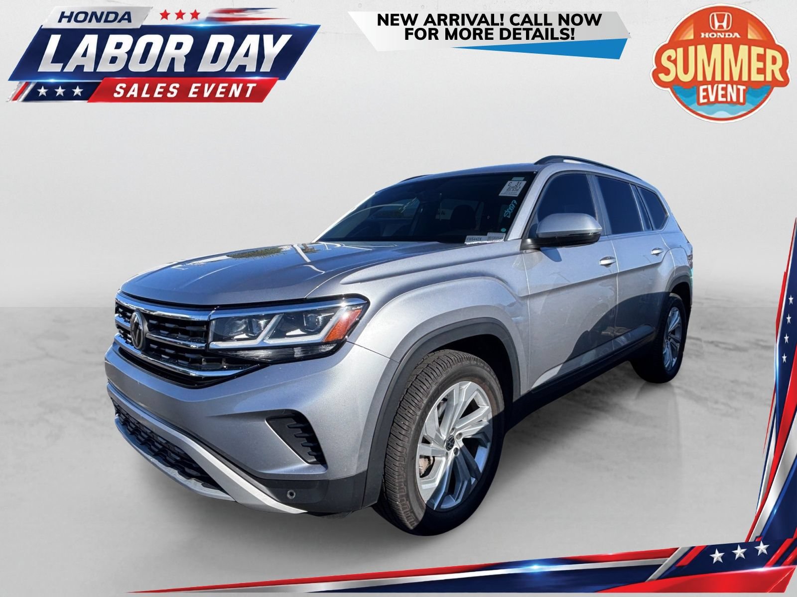 Used 2021 Volkswagen Atlas SE FWD image 1