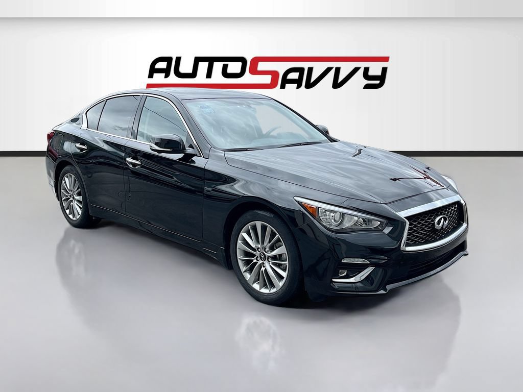 Used 2024 INFINITI Q50 Luxe w/ Cargo Package
