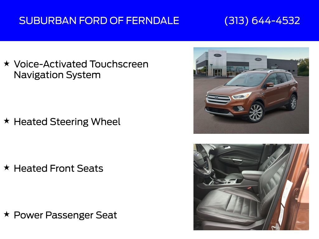 Used 2017 Ford Escape Titanium w/ Canadian Touring Package image 17