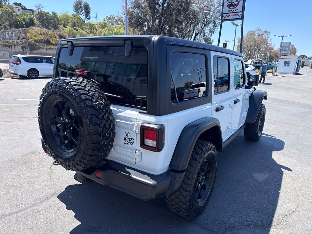 Certified 2025 Jeep Wrangler Unlimited Sport S 4xe AWD/4WD image 9
