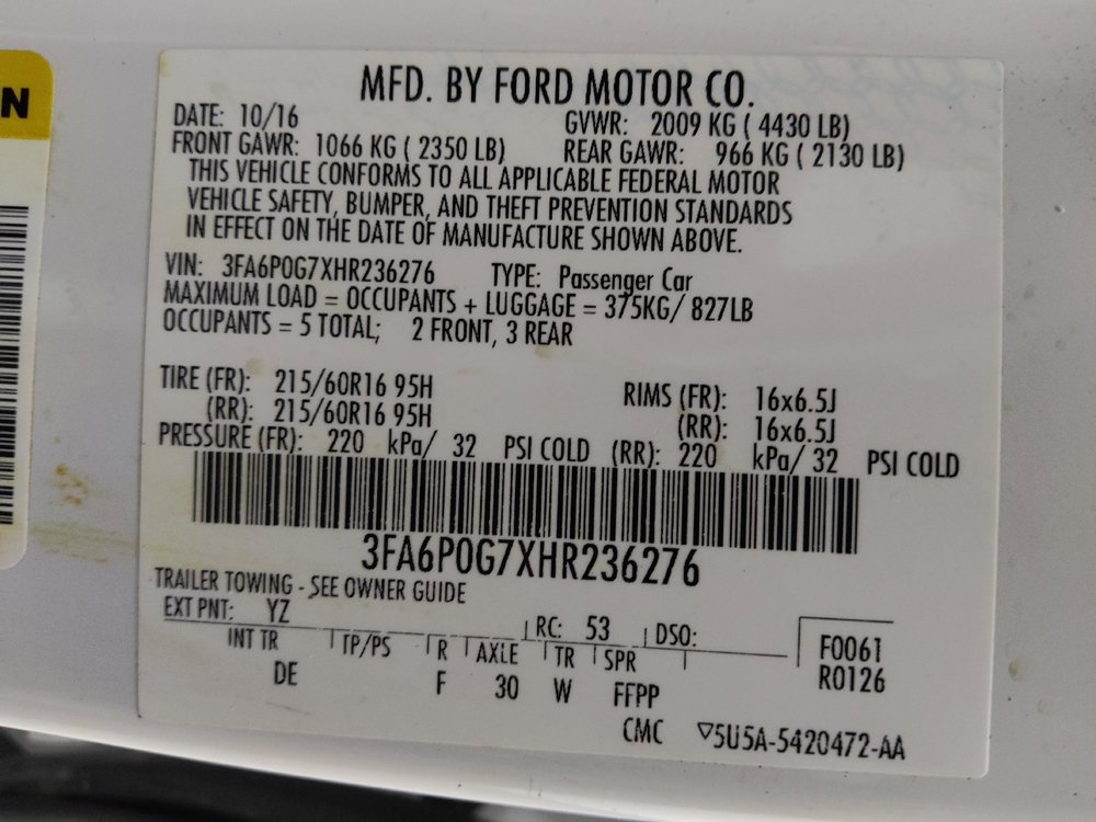 Used 2017 Ford Fusion S image 33