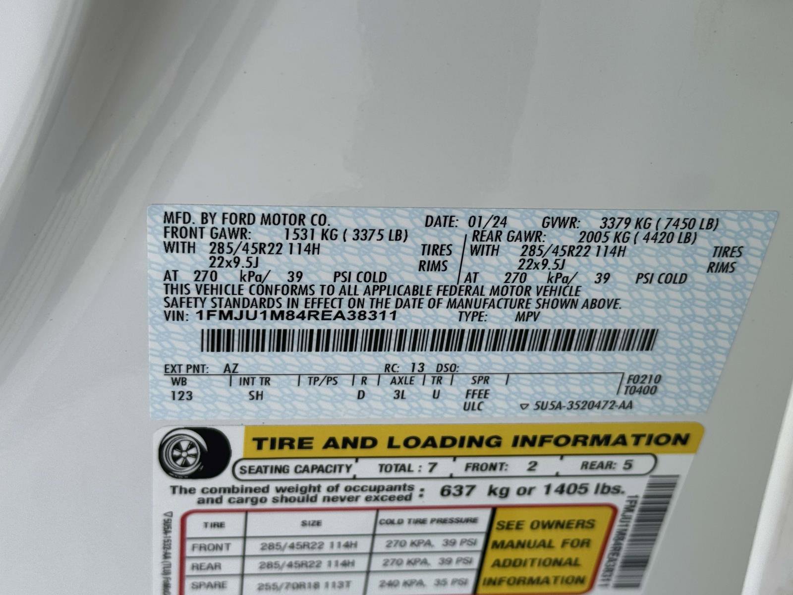 Used 2024 Ford Expedition Platinum image 18