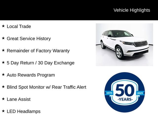 Used 2025 Land Rover Range Rover Velar S image 7