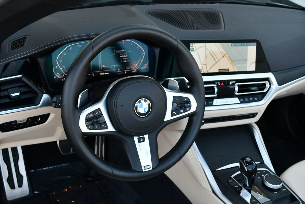 Used 2022 BMW 430i Convertible w/ M Sport Package RWD image 12