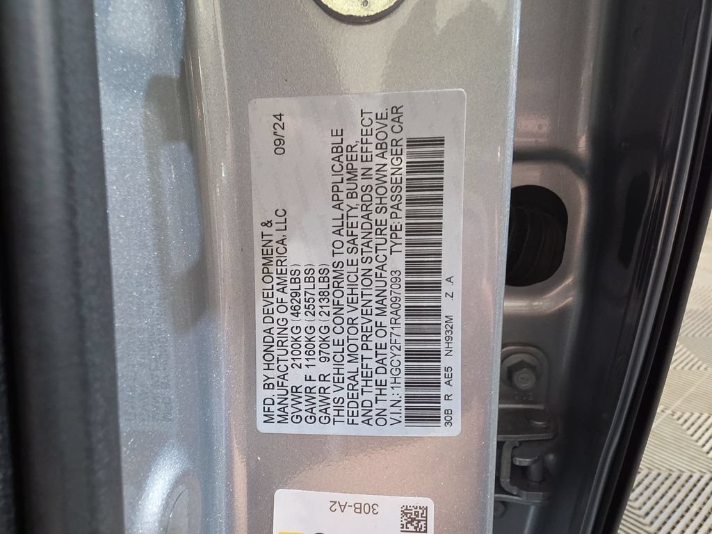 Certified 2024 Honda Accord Sport image 26