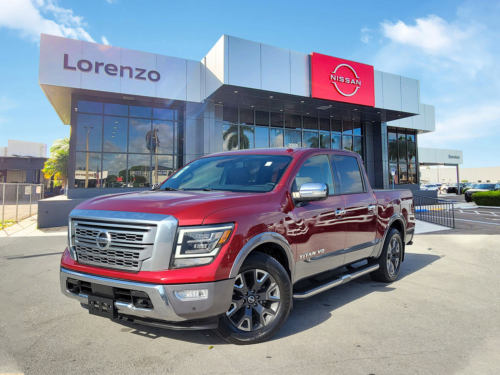 Used 2020 Nissan Titan Platinum Reserve w/ Moonroof Package image 1