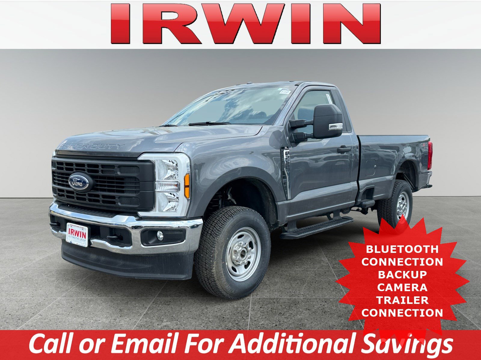 New 2025 Ford F250 XLT w/ Snow Plow/Camper Package