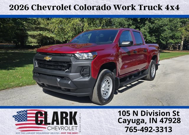 New 2026 Chevrolet Colorado W/T w/ Advanced Trailering Package image 1