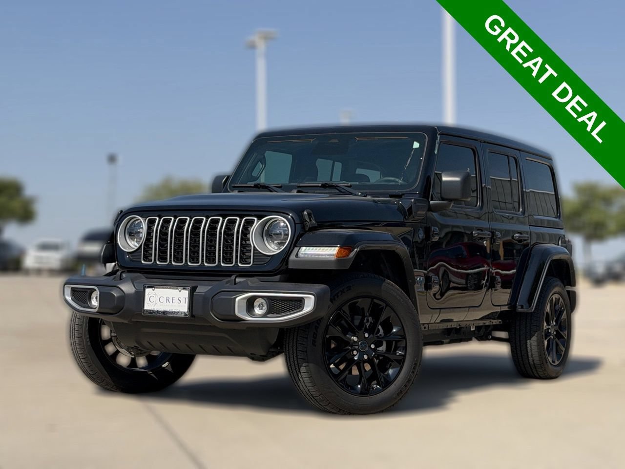 Used 2025 Jeep Wrangler Unlimited Sahara w/ Safety Group AWD/4WD image 2