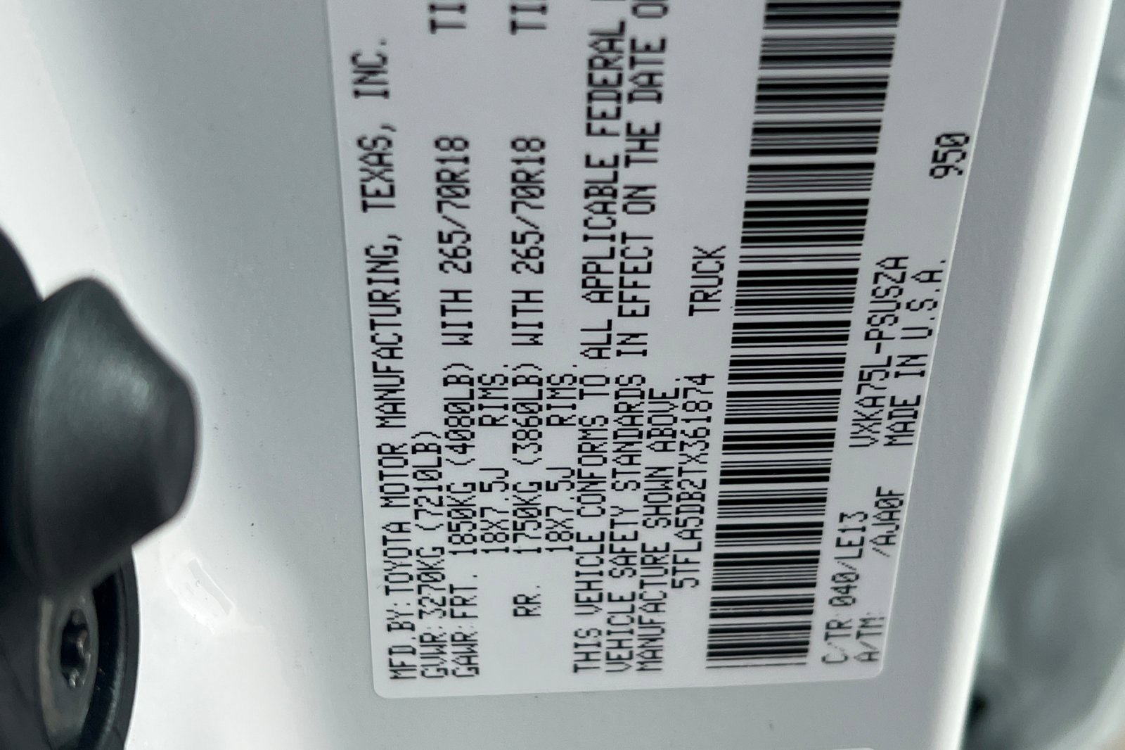 New 2026 Toyota Tundra SR5 w/ SR5 Premium Package image 21