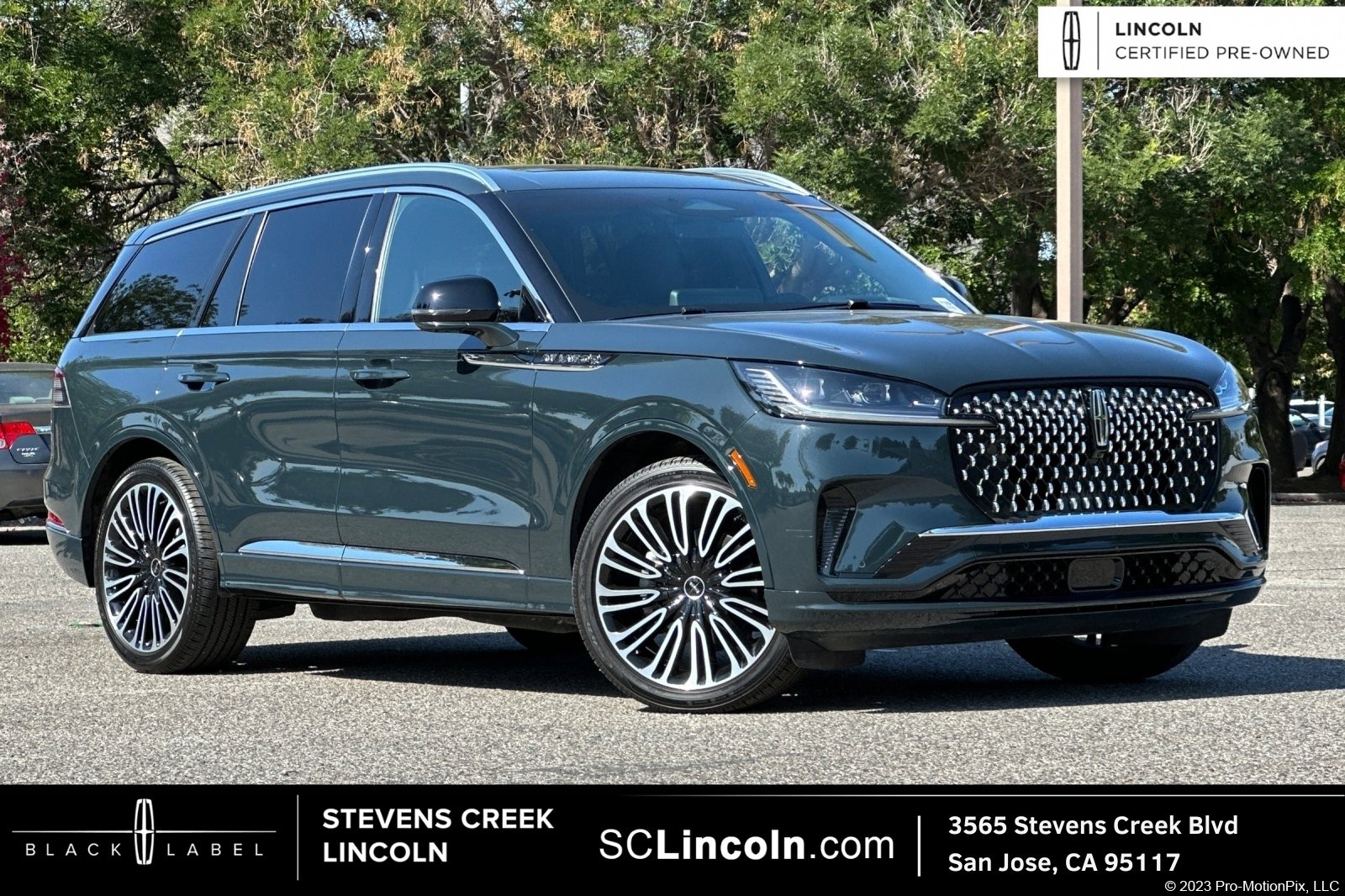 Certified 2025 Lincoln Aviator Black Label