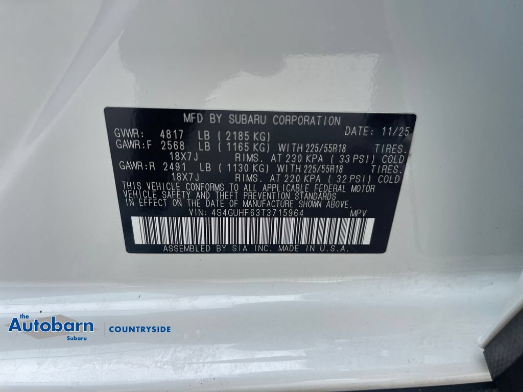 Certified 2026 Subaru Crosstrek 2.5i Sport AWD/4WD image 28