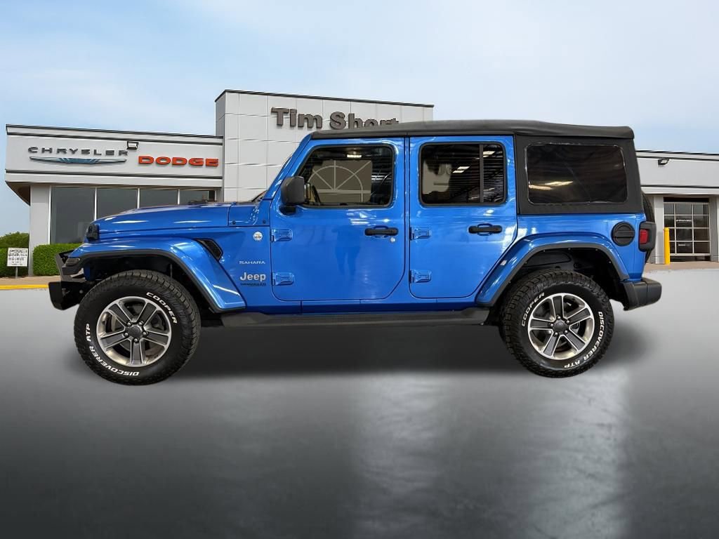 Used 2022 Jeep Wrangler Unlimited Sahara image 2