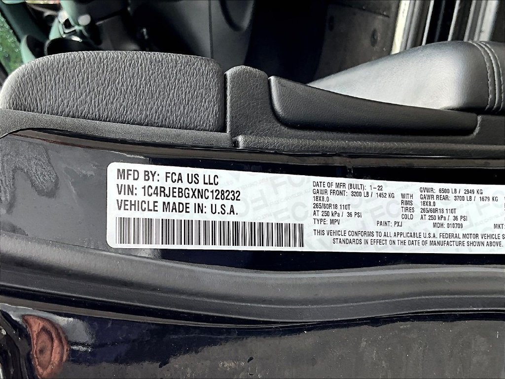 Used 2022 Jeep Grand Cherokee Limited RWD image 19