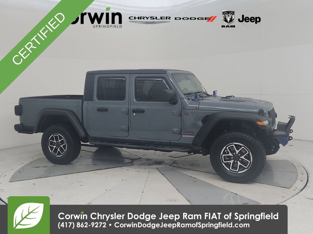 Certified 2024 Jeep Gladiator Rubicon w/ Convenience Group
