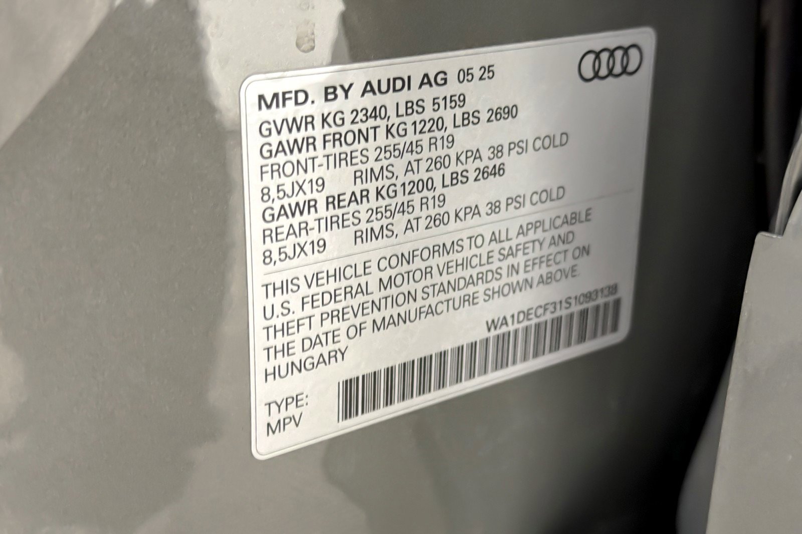 Used 2025 Audi Q3 2.0T Premium w/ Convenience Package AWD/4WD image 27