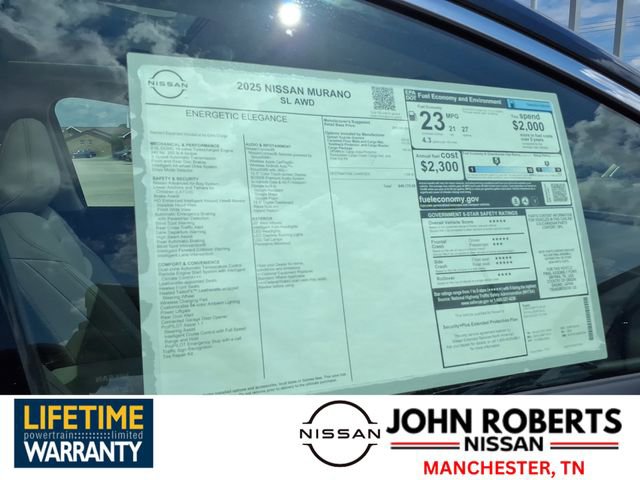 New 2025 Nissan Murano SL w/ Cargo Package image 17