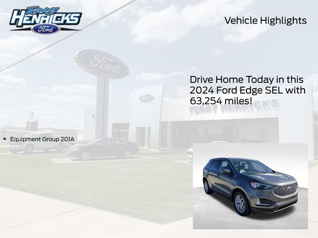Used 2024 Ford Edge SEL AWD/4WD image 4