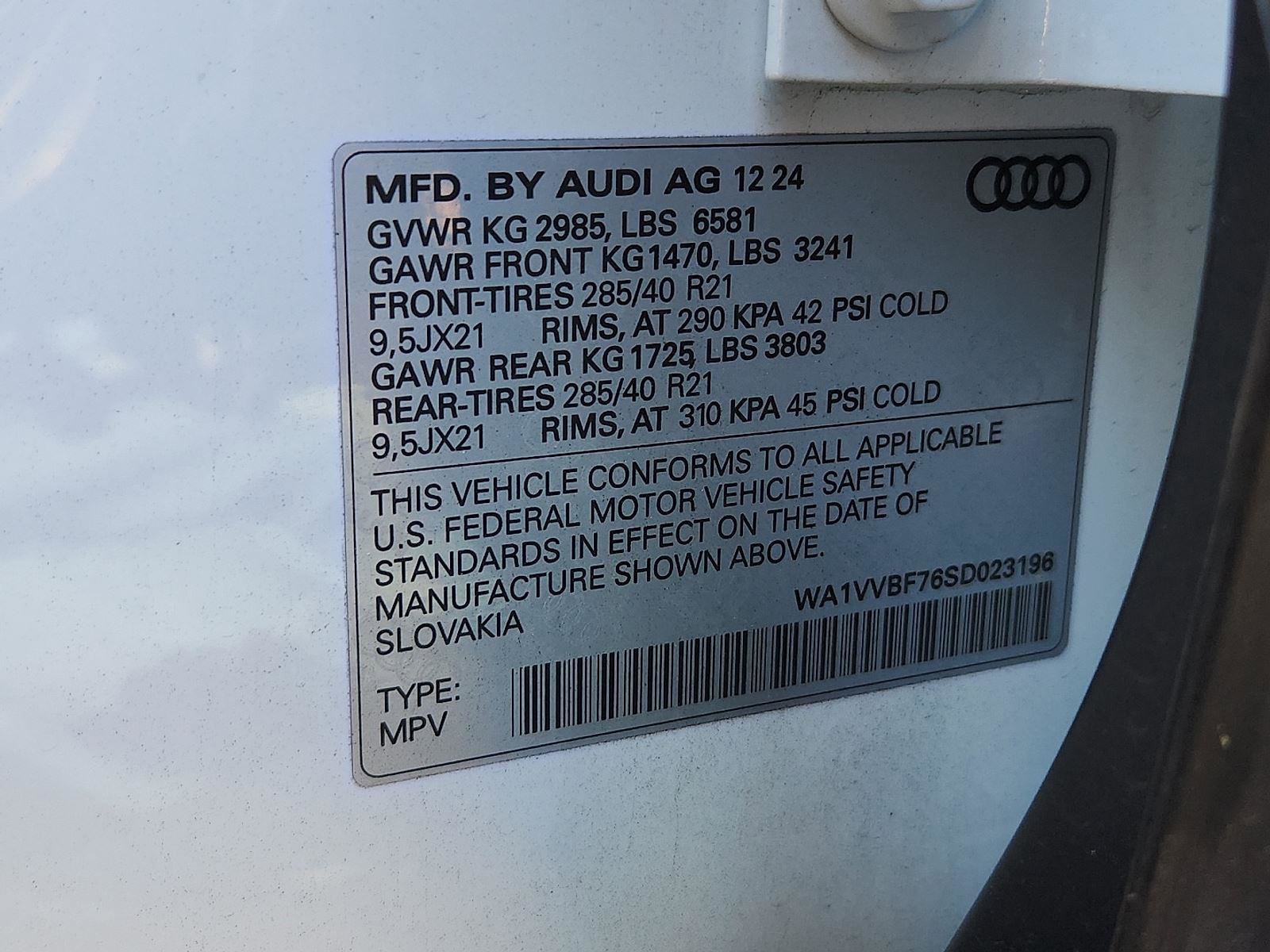 Used 2025 Audi Q7 3.0T Prestige w/ Prestige Package image 27