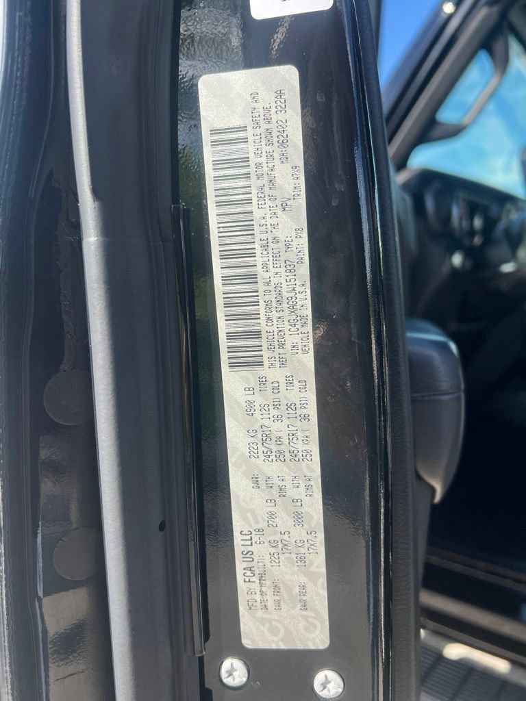 Certified 2018 Jeep Wrangler Sport AWD/4WD image 46