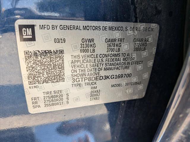 Used 2019 GMC Sierra 1500 SLT RWD image 15
