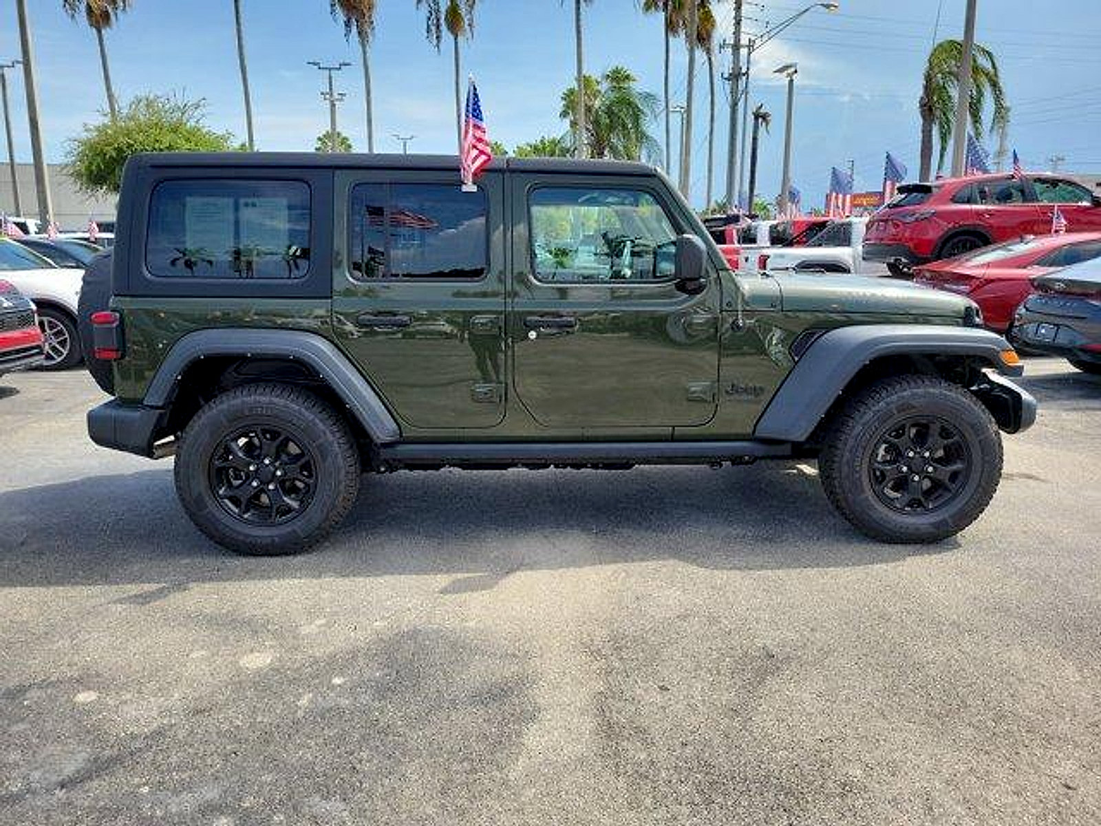 Used 2022 Jeep Wrangler Unlimited Sport AWD/4WD image 9