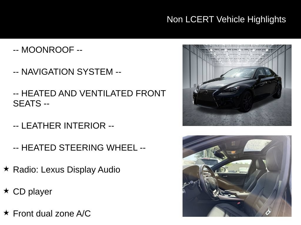 Used 2016 Lexus IS 200t RWD image 23