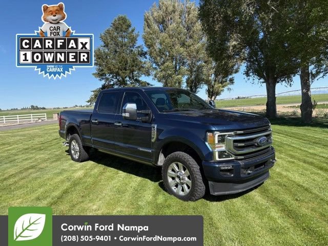 Used 2020 Ford F250 Platinum w/ FX4 Off-Road Package AWD/4WD image 3